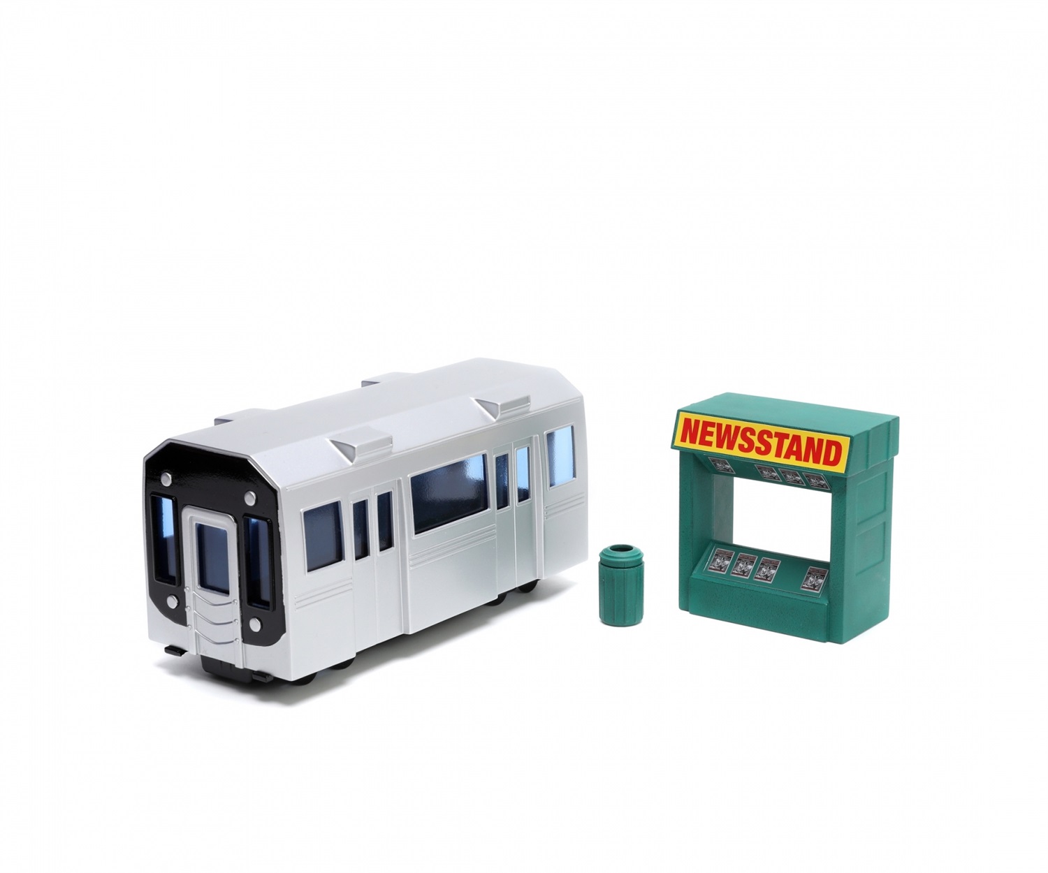 Jada Marvel Spider-Man Nano Scene Play Set con 2 Personaggi Die-Cast, 30,4 x 8,5 x 38 cm, Adatto da 5 Anni