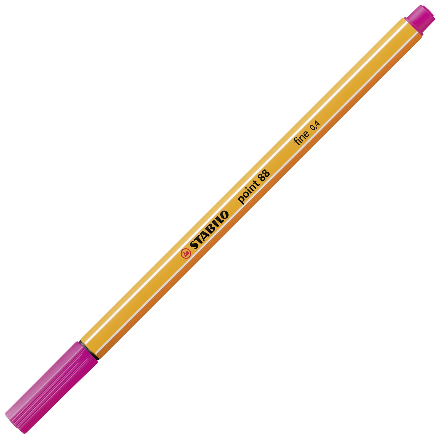 Stabilo Point 88® Fineliner Rosa 0,4 mm con Punta Rinforzata in Metallo - Dura a Lungo e Parzialmente Acquarellabile