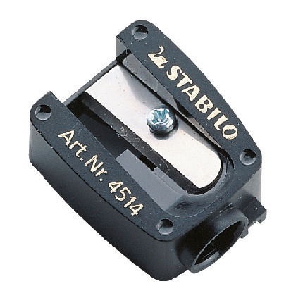 Stabilo Temperino a Cono Corto con Lama Speciale per Matite CarbOthello e Colorate