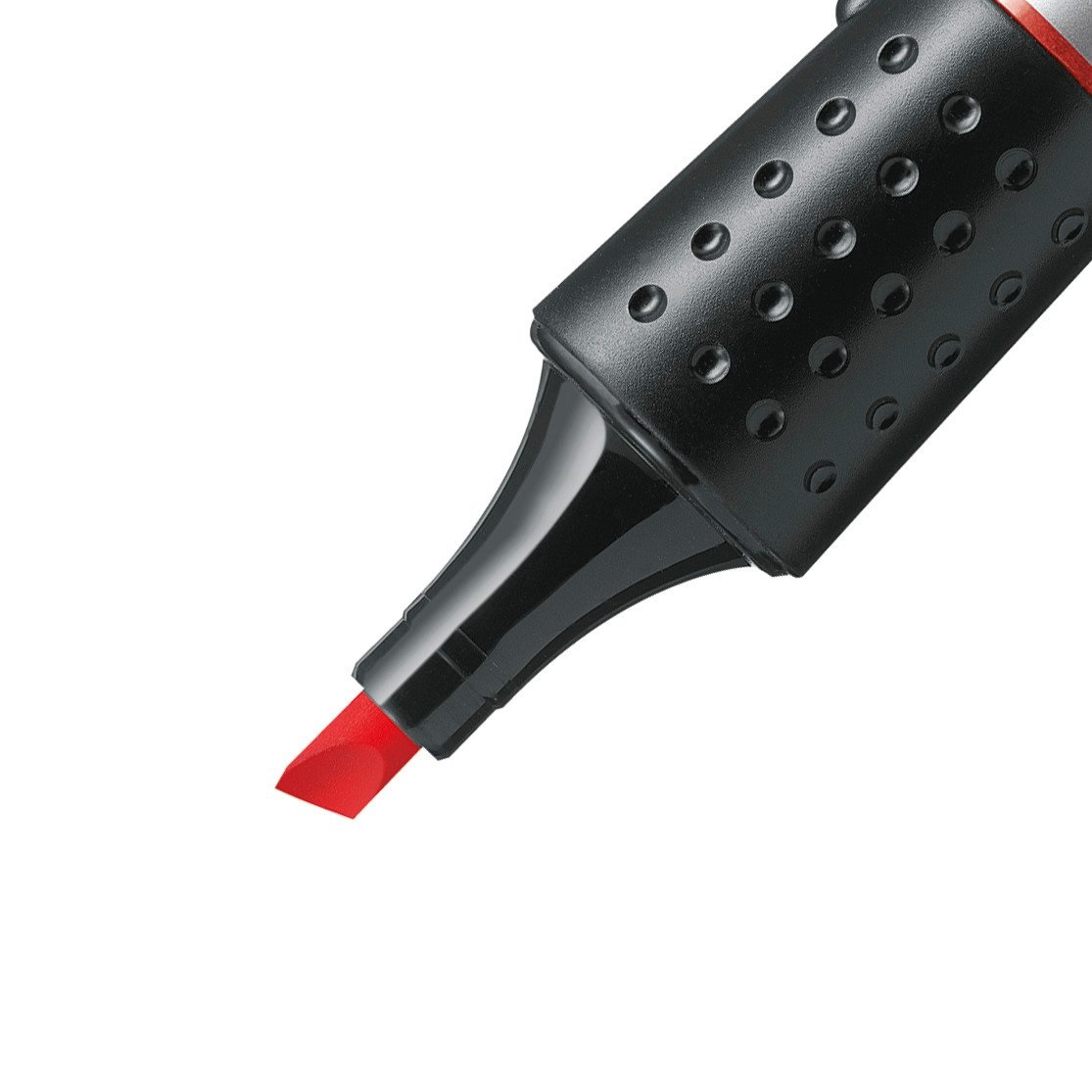 STABILO Luminator Evidenziatore Rosso con Punta Smussata, Doppio Tratto (2 5 mm), Tecnologia Anti-Dry-Out