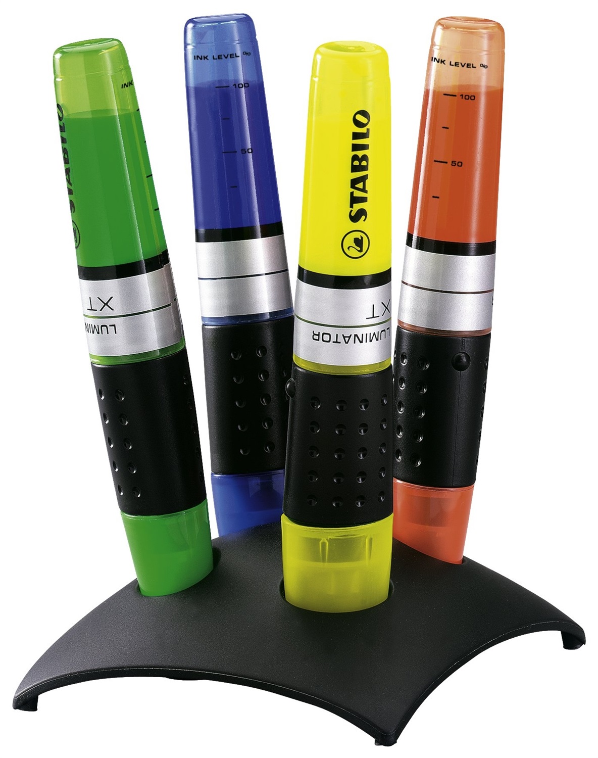 Stabilo Luminator - Evidenziatore set da 4 colori assortiti - tratto 2-5 mm - lunga durata con tecnologia Anti-Dry-Out