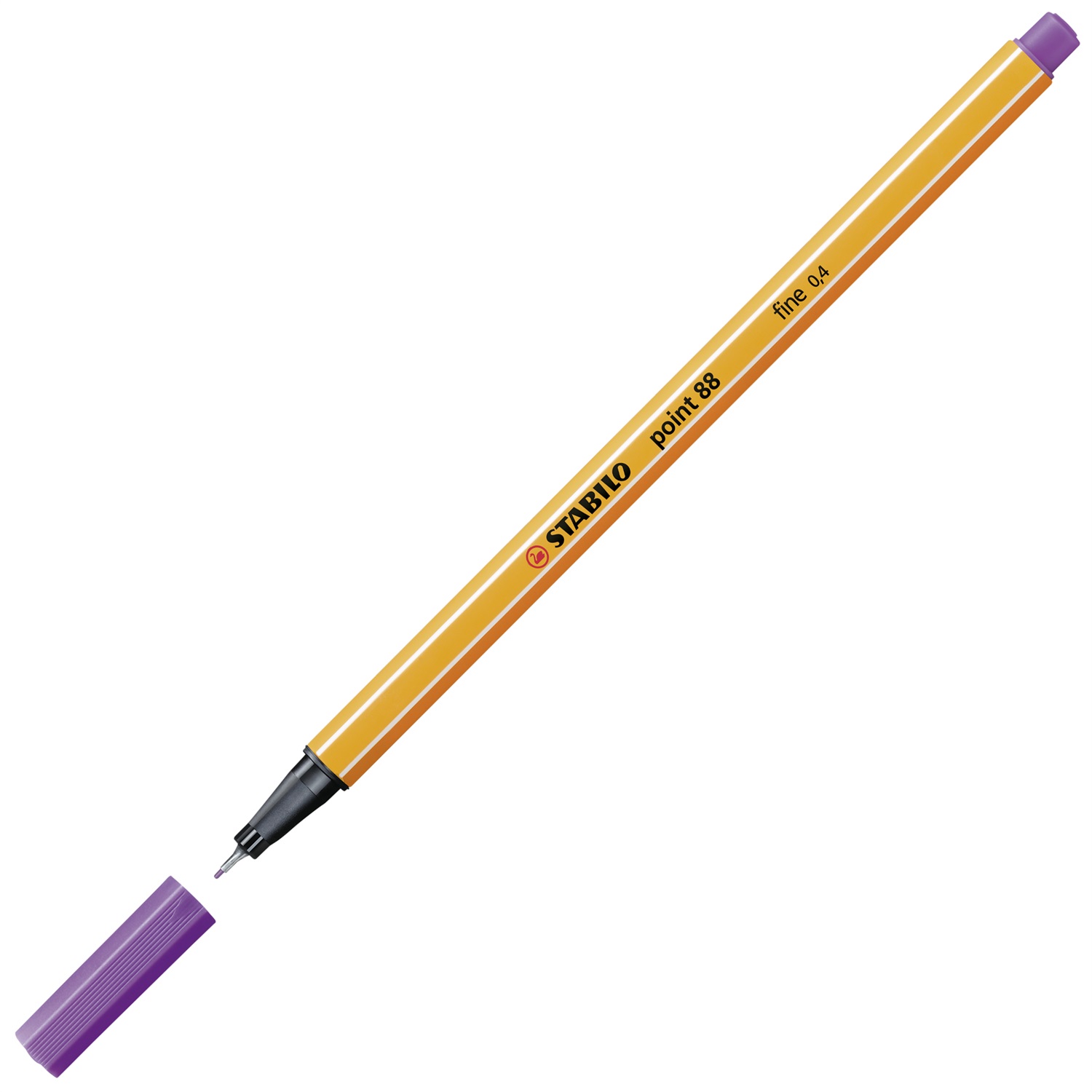 Stabilo Point 88 Fineliner Viola 0,4 mm - Confezione da 10 pezzi