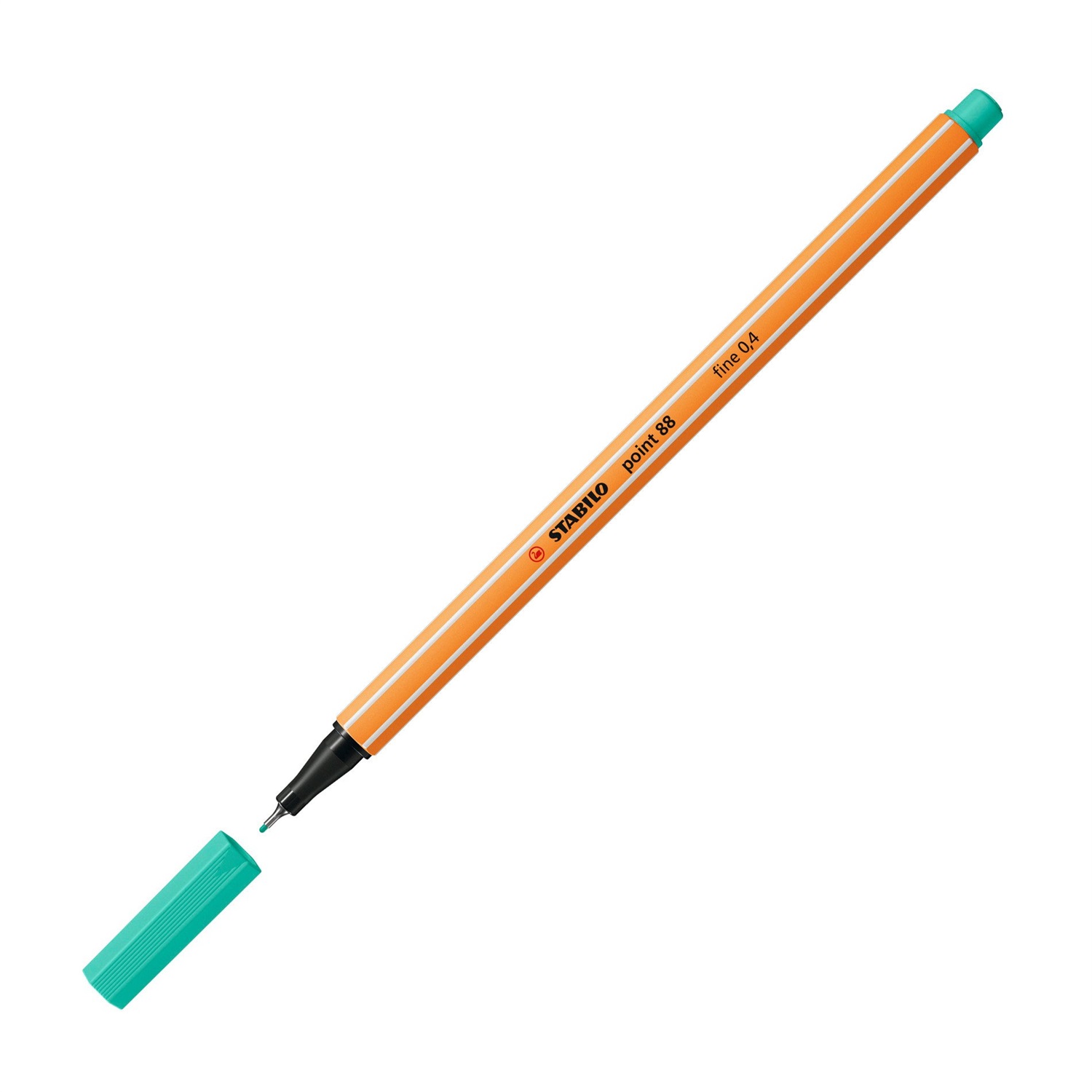 Stabilo Point 88 Penna Tecnica Verde Ghiaccio 0,4 mm con Punta Rinforzata in Metallo