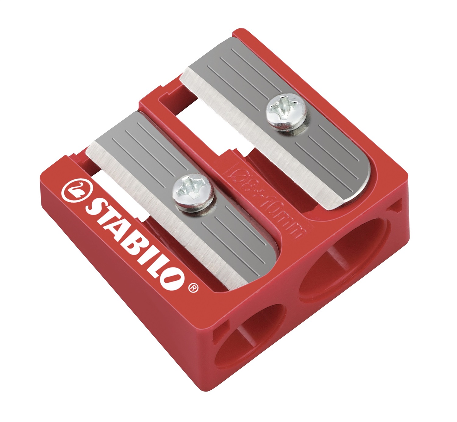 STABILO Trio thick - Matite colorate triangolari ergonomiche - Astuccio da 18 con temperino - Mina 4,2 mm - Colori assortiti