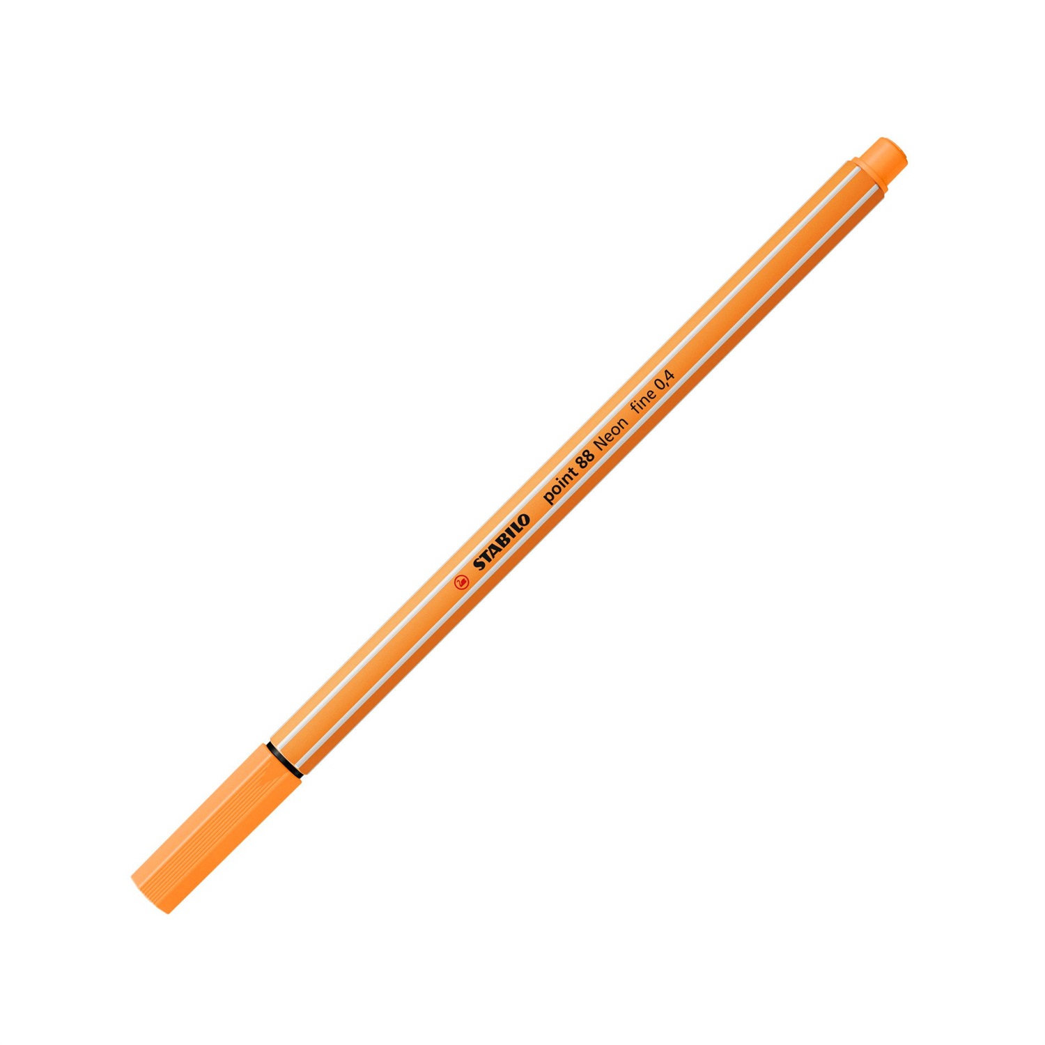 STABILO Point 88 Fineliner Arancione Neon - Confezione da 10 pz