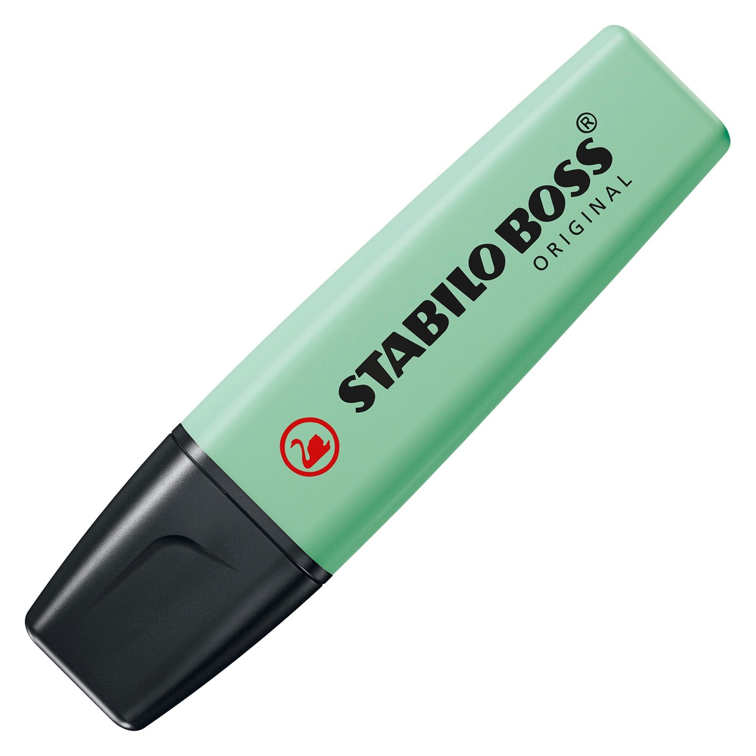 STABILO Boss Original Pastel Evidenziatore Verde Menta Punta Smussata 2-5 mm