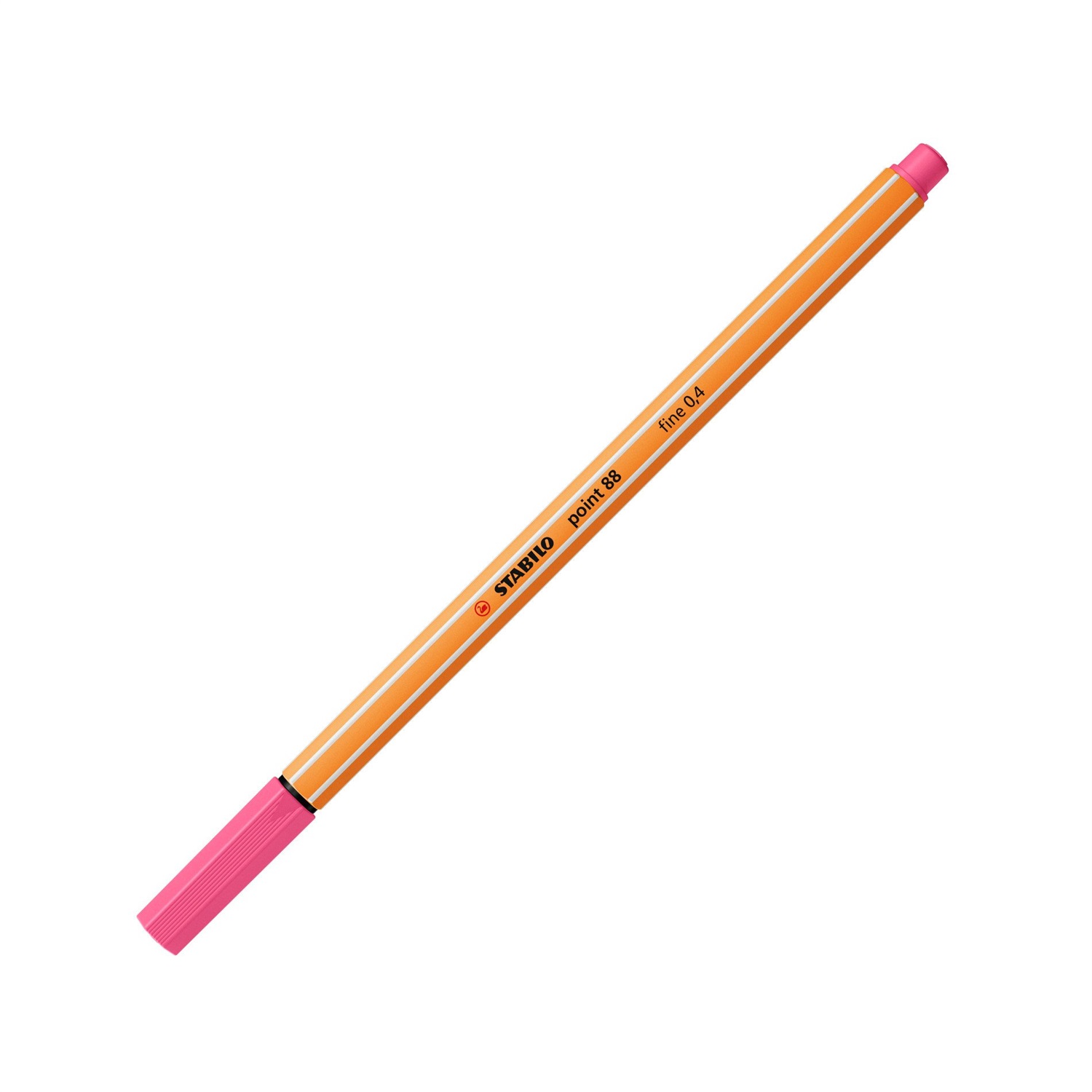 Stabilo Fineliner Point 88® 0,4 mm - Rosa Chiaro, Punta Rinforzata, Dura Senza Cappuccio