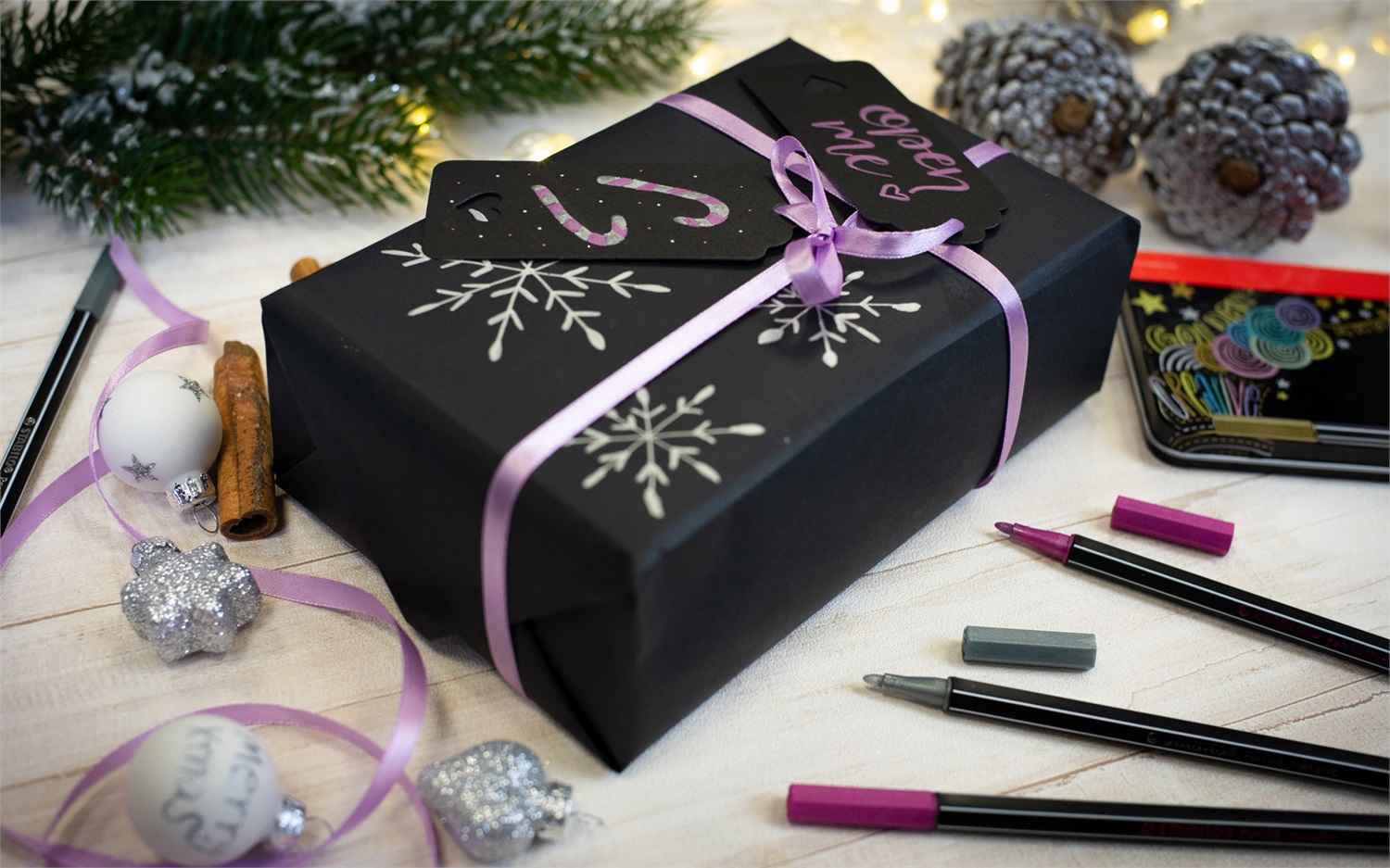 STABILO Pen 68 metallic - Pennarello Metallizzato Oro - Ideale per Decorazioni e Lettering - Confezione da 1 o 10 pz