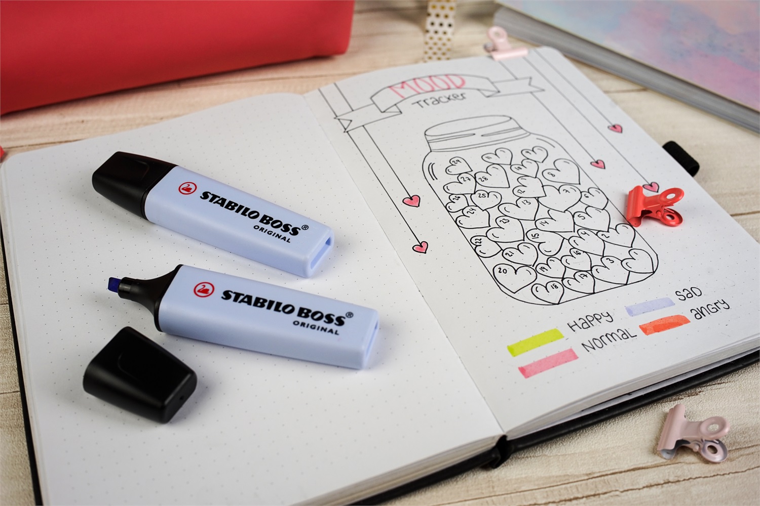 Stabilo BOSS ORIGINAL Pastel - Evidenziatore con Punta a Scalpello - Astuccio da 8 Colori Assortiti - Doppia Ampiezza di Tratto 2 5 mm - Tecnologia Anti-Dry-Out