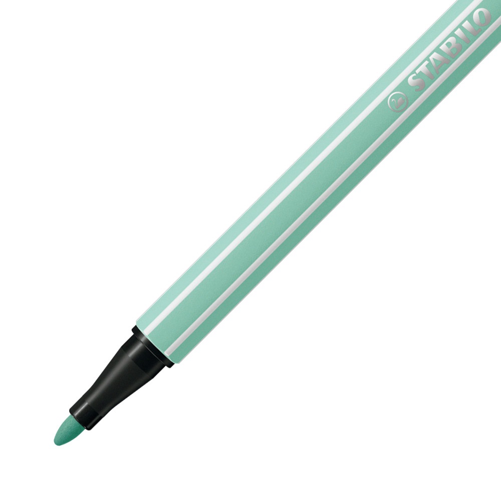 Stabilo Pennarelli Stabilo Pen 68 - Colore Eucalipto, Tratto 1 mm, Inchiostro a Base d'Acqua, Resistente fino a 24 Ore