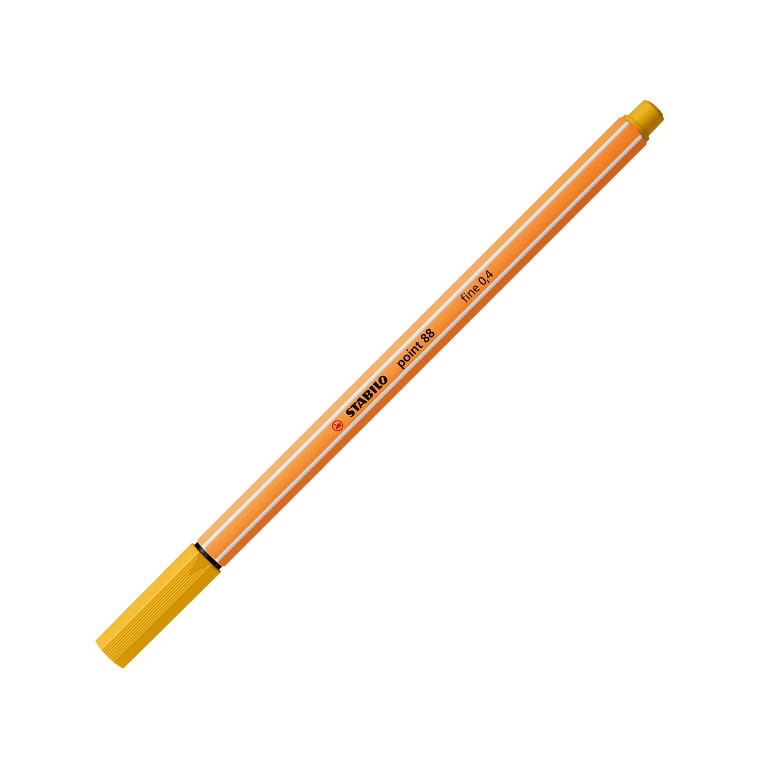Stabilo Fineliner Point 88® 0,4 mm curry - Punta rinforzata, parzialmente acquarellabile, cappuccio ventilato