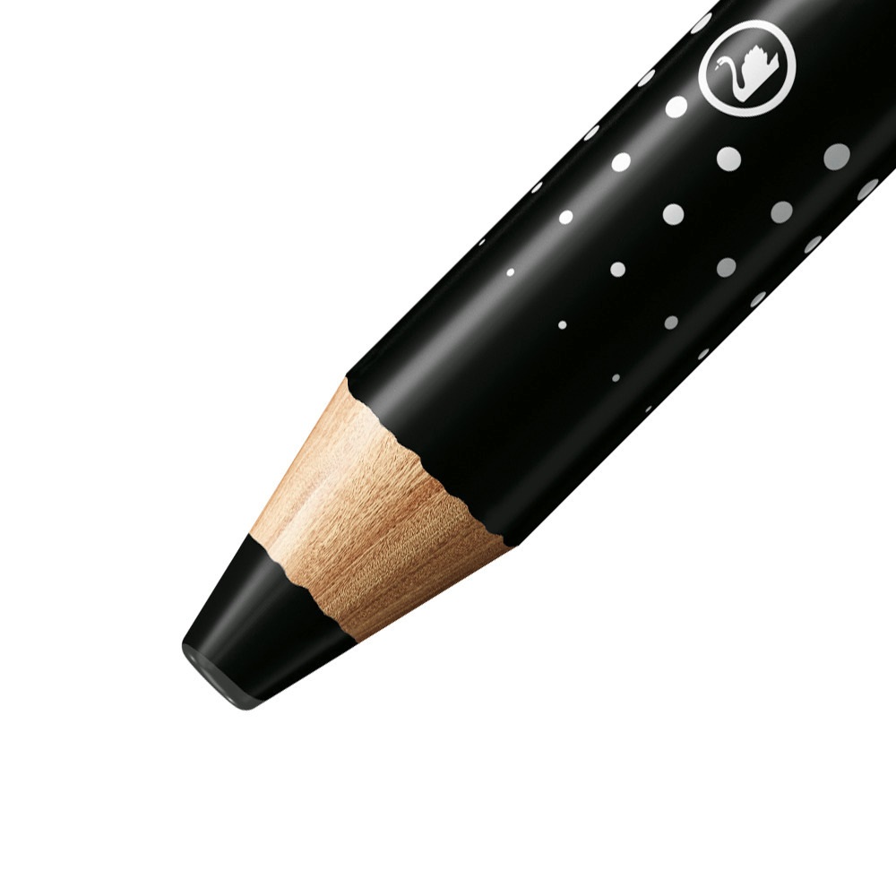 STABILO MARKdry Matitone Colorato per Lavagne - Mina XXL Nero 648/46