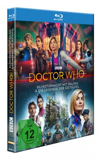 Polyband/WVG Doctor Who: Silvesternacht mit Daleks / Die Legende der Seeteufel - Blu-ray Tedesca e Inglese con Jodie Whittaker