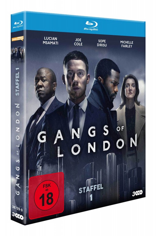 Polyband/WVG Gangs of London - Staffel 1 (Blu-ray) con Joe Cole e Sope Dirisu - Lingue: Tedesca e Inglese