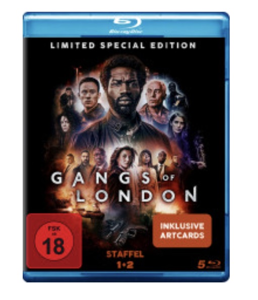 Polyband/WVG Gangs of London - Staffel 1 2 (Limitierte Edition mit Artcards) - Blu-ray