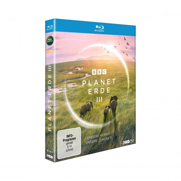 Polyband/WVG PLANET ERDE III - Blu-ray in Tedesco e Inglese, conosciuto anche come ZDF-Reihe 'Unsere Erde III'