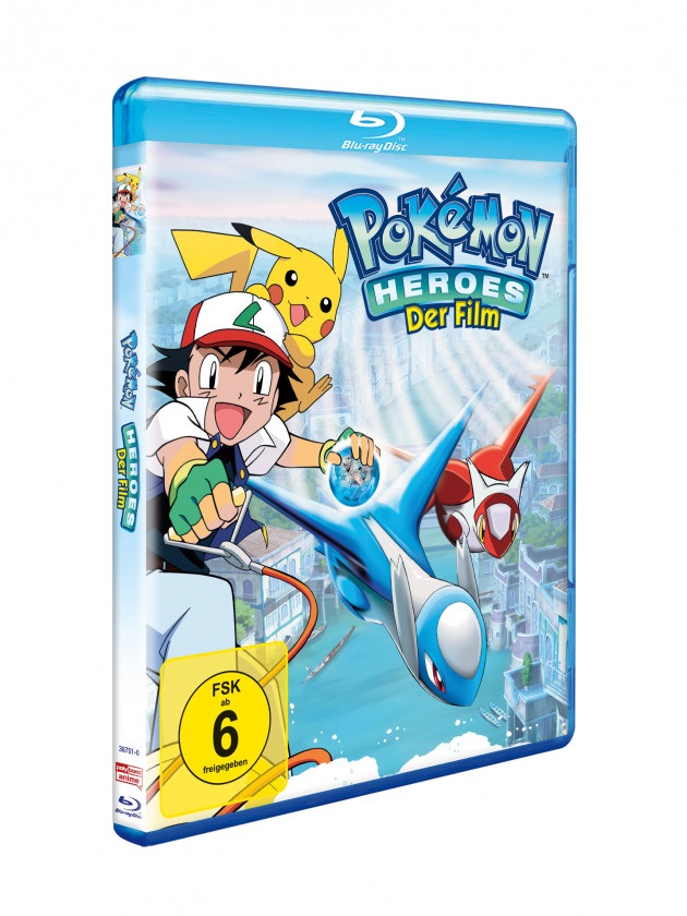 Polyband/WVG Pokémon Heroes - Der Film (Blu-ray e DVD) con Rica Matsumoto, Kunihiko Yuyama
