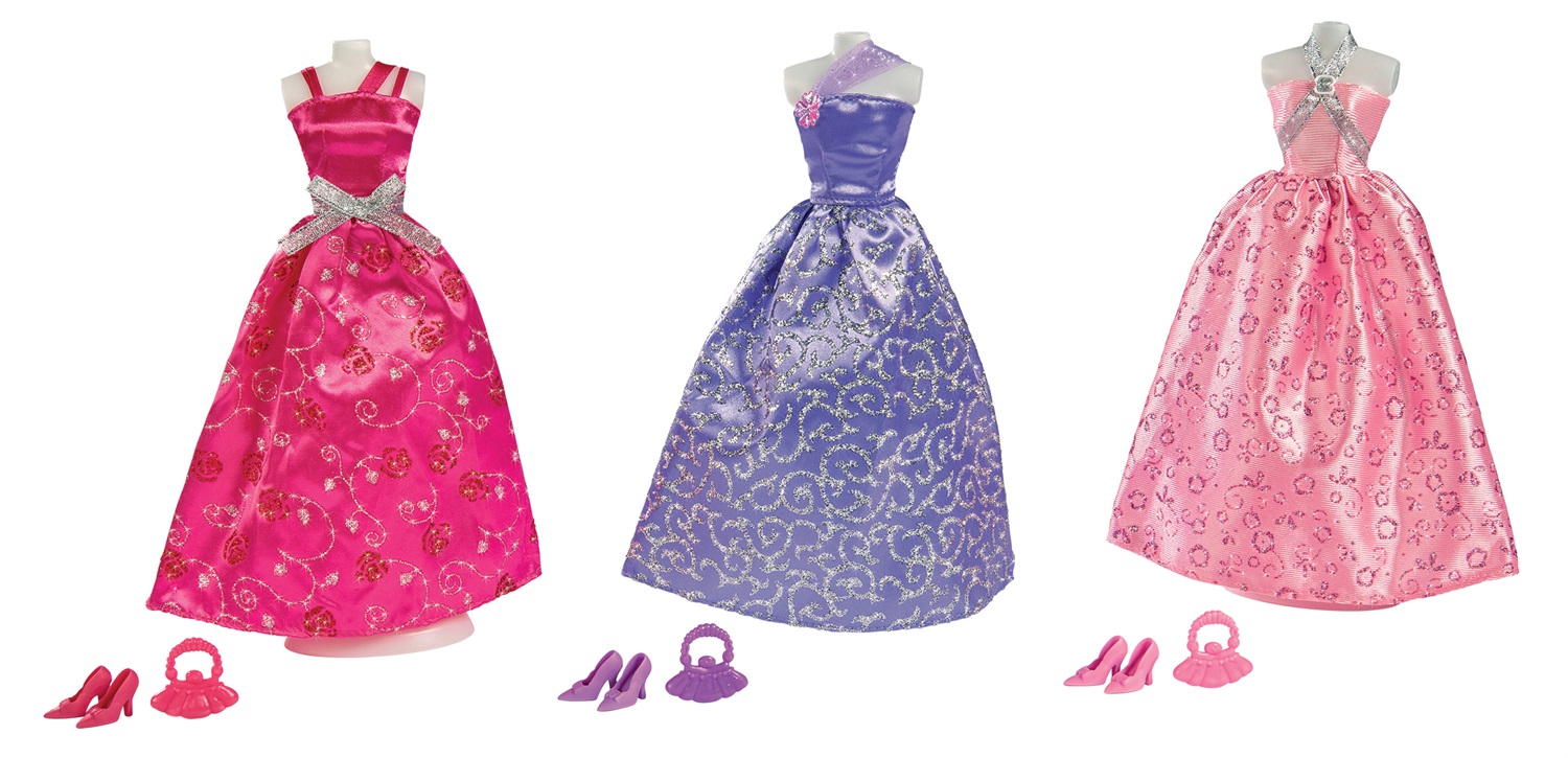 Simba Steffi Love Abiti Glamour - Due Modelli Assortiti per Bambole da 29 cm, Adatti dai 3 Anni