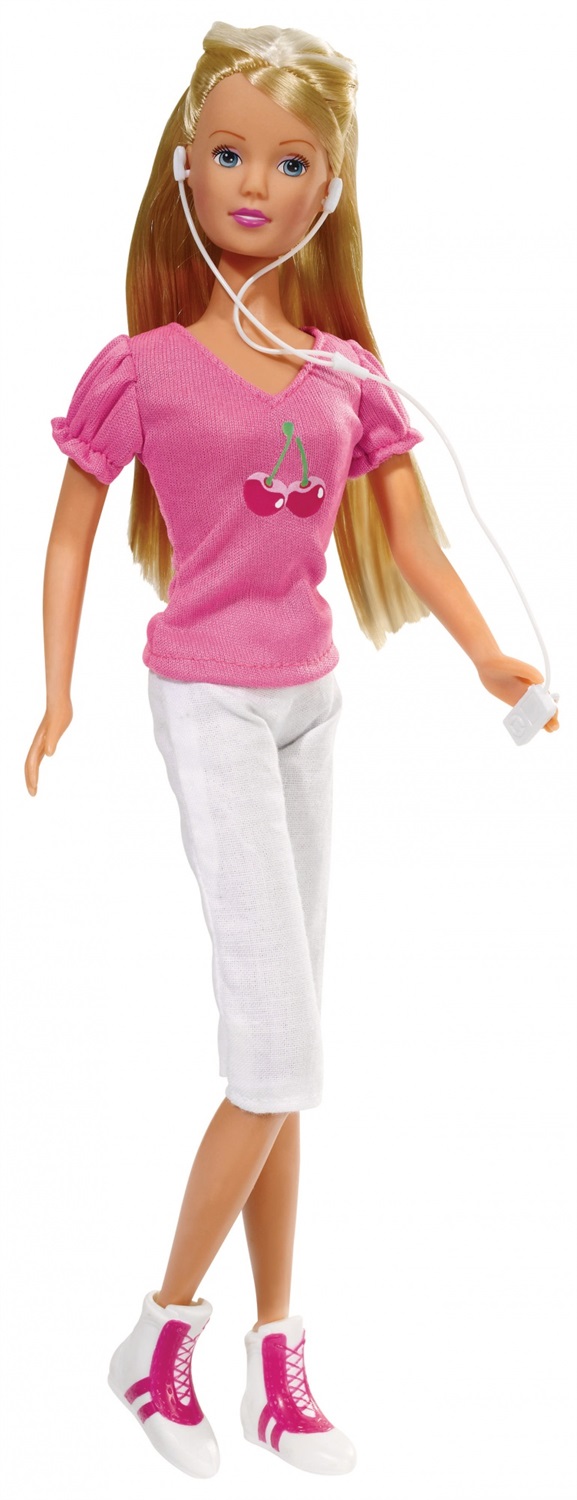Simba Steffi Love Mega Fashion - Bambola con 4 cambi di vestiti e accessori