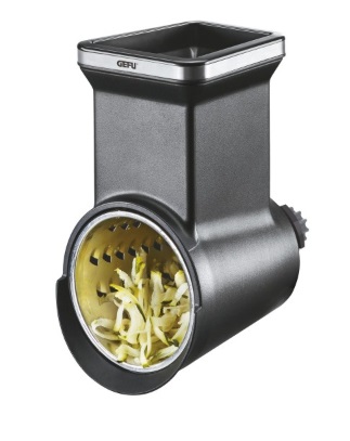 Gefu TRANSFORMA - Set Integrativo Grattugia Multifunzionale con 3 Rulli Taglienti per Verdure, Formaggio e Noci