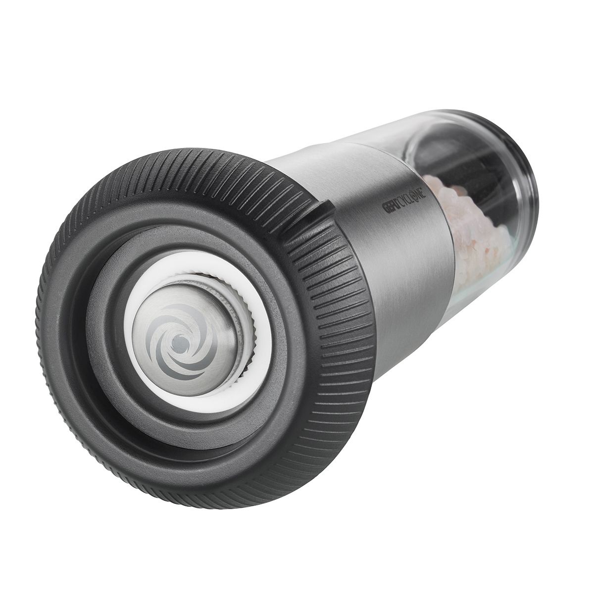 GEFU Grattugia Girevole X-PLOSION - Nero, Acciaio Inox, Design Moderno e Maneggevole