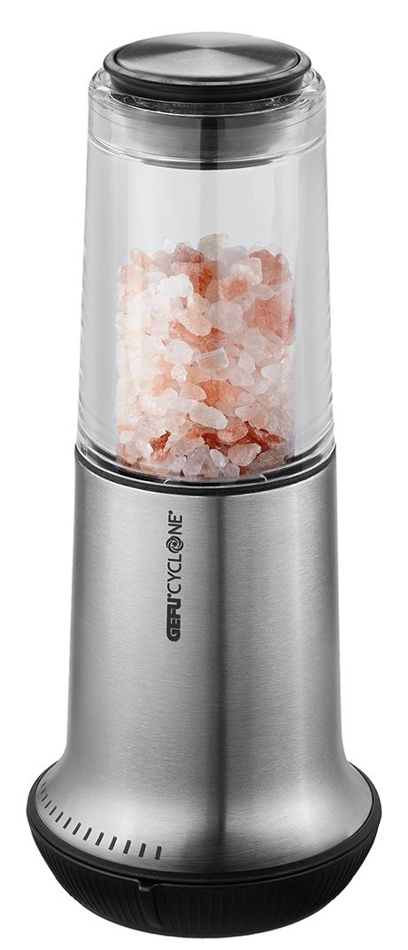 GEFU Grattugia Girevole X-PLOSION - Nero, Acciaio Inox, Design Moderno e Maneggevole