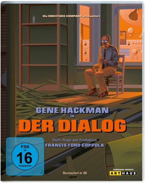 Arthaus / Studiocanal Der Dialog - 50th Anniversary Edition (Blu-ray) con Gene Hackman, Cazale, John Garfield, Allen Forrest e Frederic
