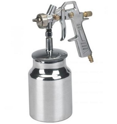 Einhell Pistola a Spruzzo per Verniciatura con Ventosa e Pressione 3-4 Bar