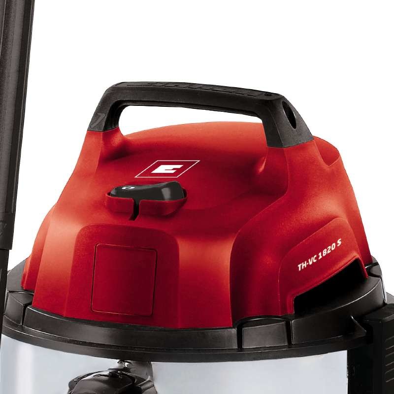 Einhell TC-VC 1820 S Aspiratore Solid e Liquidi 1250 W, Capacità Fusto 20 L, Pressione Aspirazione 180 mbar