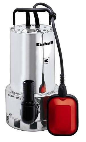 Einhell GC-DP 1020 N Inox - Pompa sommersa elettrica per acque scure 1000 W, 18000 l/h, profondità max 5 m