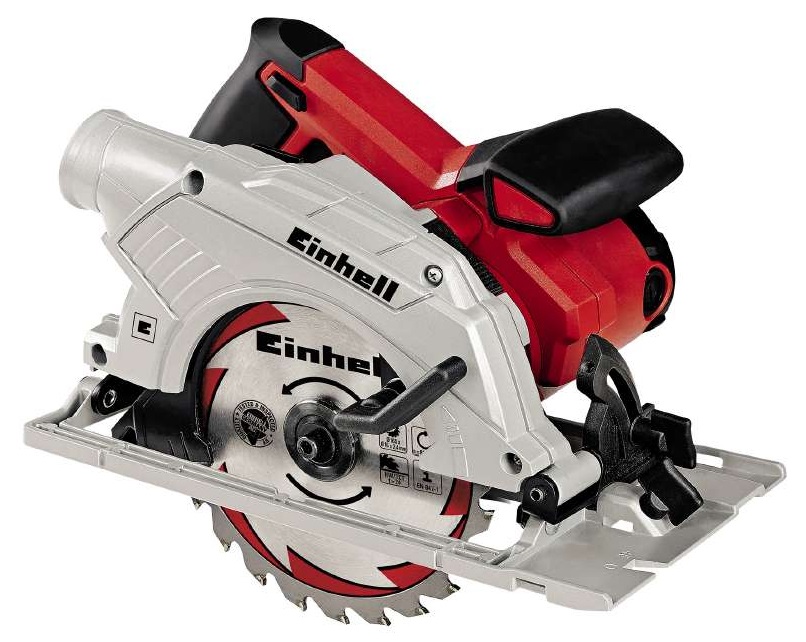 Einhell TE-CS 165 Sega Circolare Manuale 165 mm 1200 W 5500 Giri/min con Impugnatura Ergonomica e Cambio Lama Facile