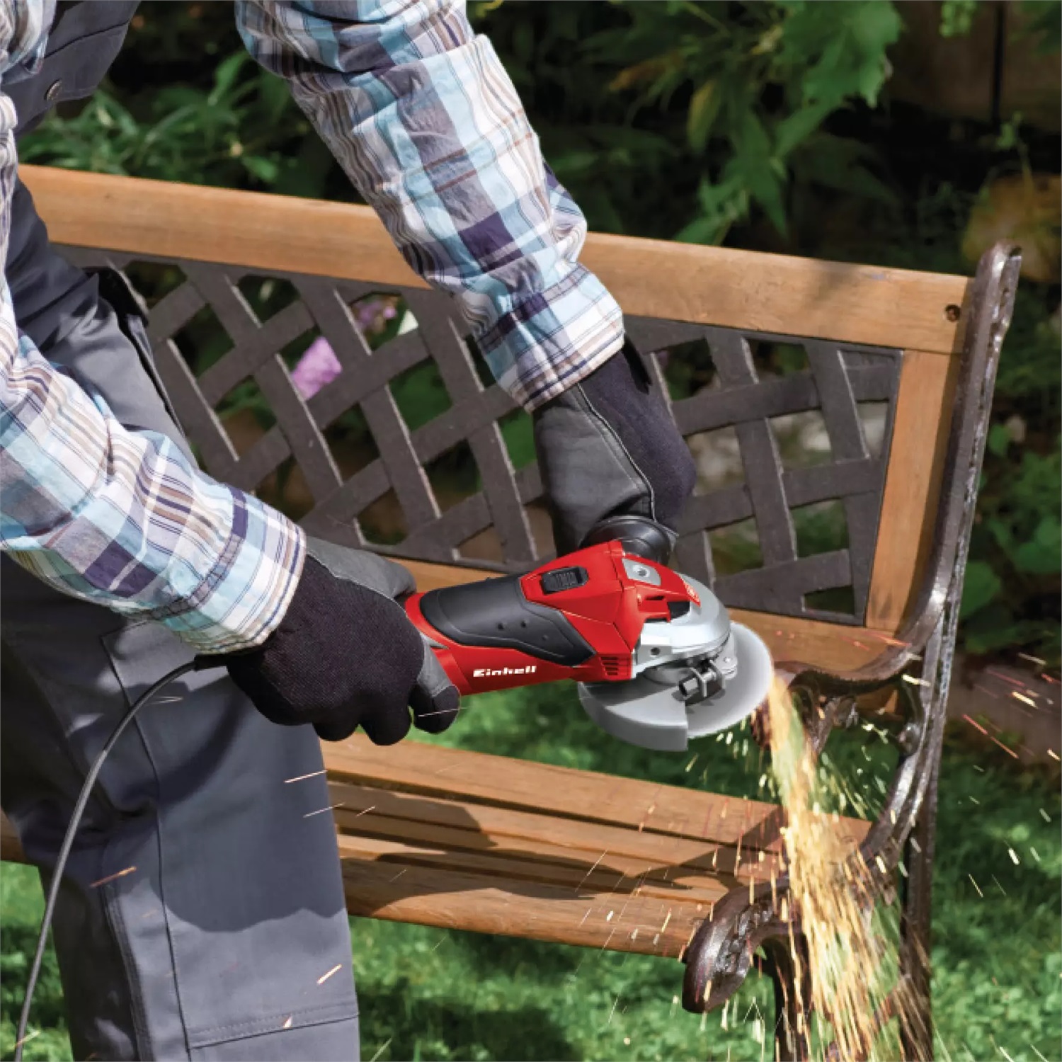 Einhell Smerigliatrice Angolare TC-AG 115 500W 12000 giri/min Dischi 115mm