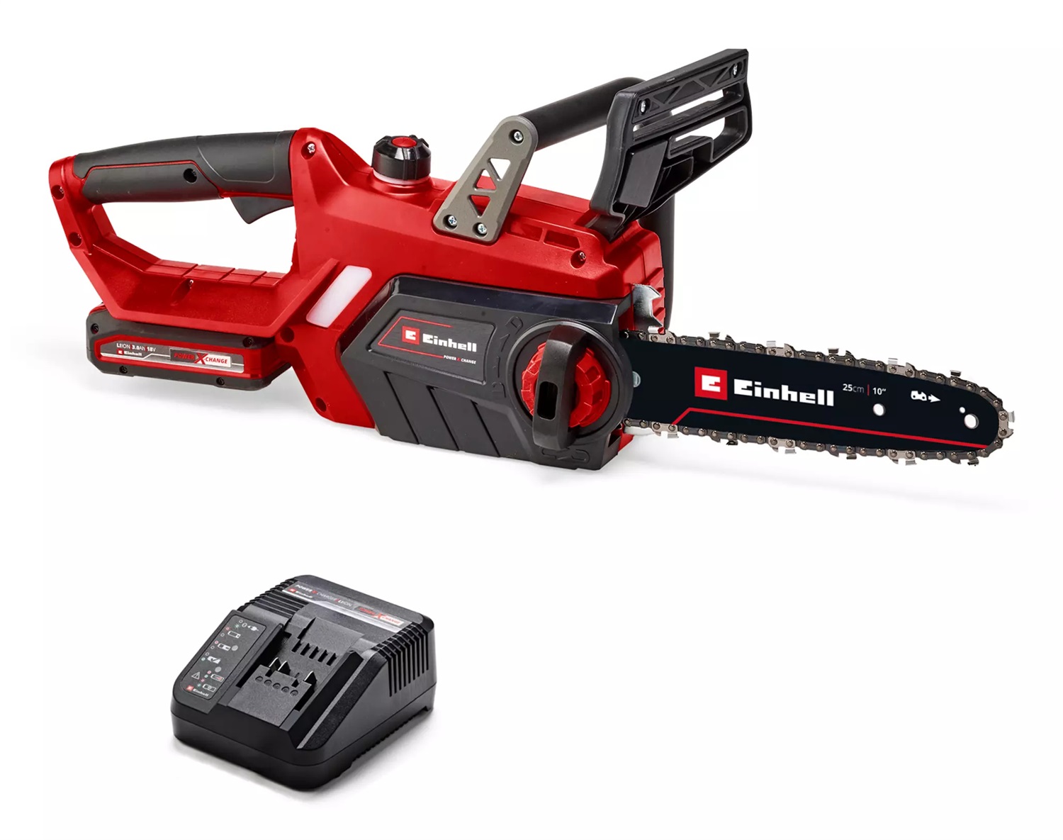 Einhell GE-LC 18 Li - Elettrosega a batteria 18V 3Ah con lama da 25cm