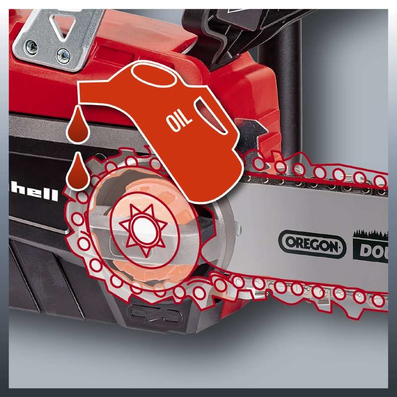 Einhell GE-LC 18 Li - Elettrosega a batteria 18V 3Ah con lama da 25cm