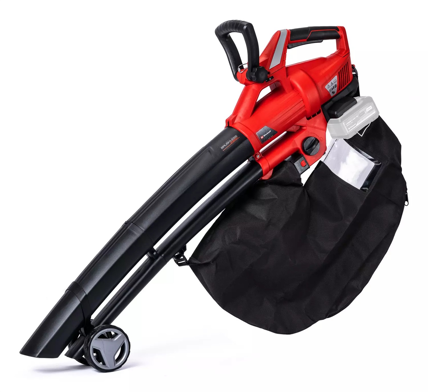 Einhell GE-CL 36 Li E-Solo Soffiatore/Aspiratore a Batteria 36V - 210 km/h, Funzione Soffiatura e Aspirazione, Senza Batteria e Caricabatterie