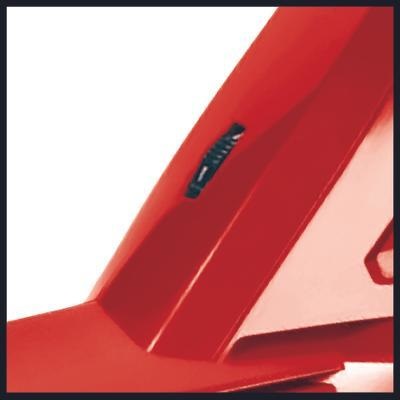 Einhell GC-CL 18 Li E - Soffiatore a batteria 18V, 2Ah, velocità 210 km/h, con batteria e caricabatteria inclusi