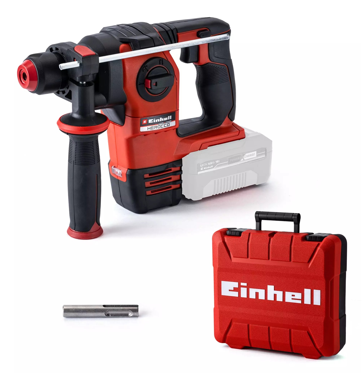 Einhell HEROCCO Tassellatore a Batteria 18/20 Power X-Change - 18 V, 2,2 J, Motore Brushless, SDS-Plus, Sistema Elettronico di Gestione Giri (Batteria Non Inclusa)