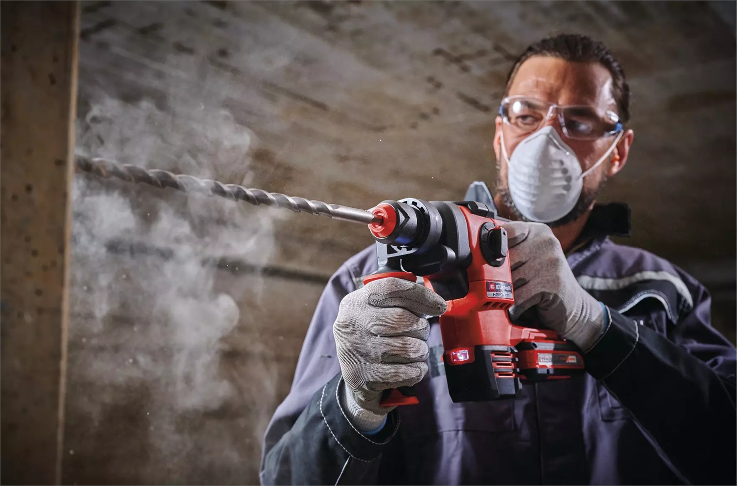 Einhell HEROCCO Tassellatore a Batteria 18/20 Power X-Change - 18 V, 2,2 J, Motore Brushless, SDS-Plus, Sistema Elettronico di Gestione Giri (Batteria Non Inclusa)