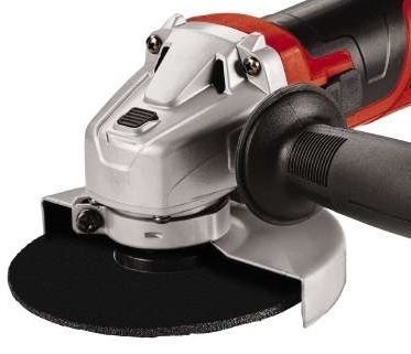 Einhell TC-AG 115/750 Smerigliatrice Angolare 11,5 cm - 750 W, 11000 Giri/min, Avviamento Graduale, Blocco Mandrino, Colore Rosso/Nero