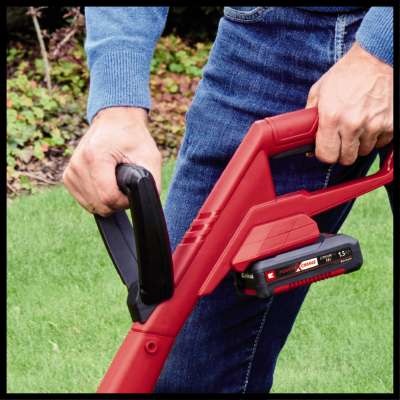 Einhell GC-CT 18/24 Li P-Solo - Tagliabordi a Batteria 18V, Lama da 24 cm, Asta Rigida, Peso 1.1kg