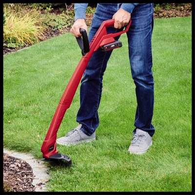 Einhell GC-CT 18/24 Li P-Solo - Tagliabordi a Batteria 18V, Lama da 24 cm, Asta Rigida, Peso 1.1kg
