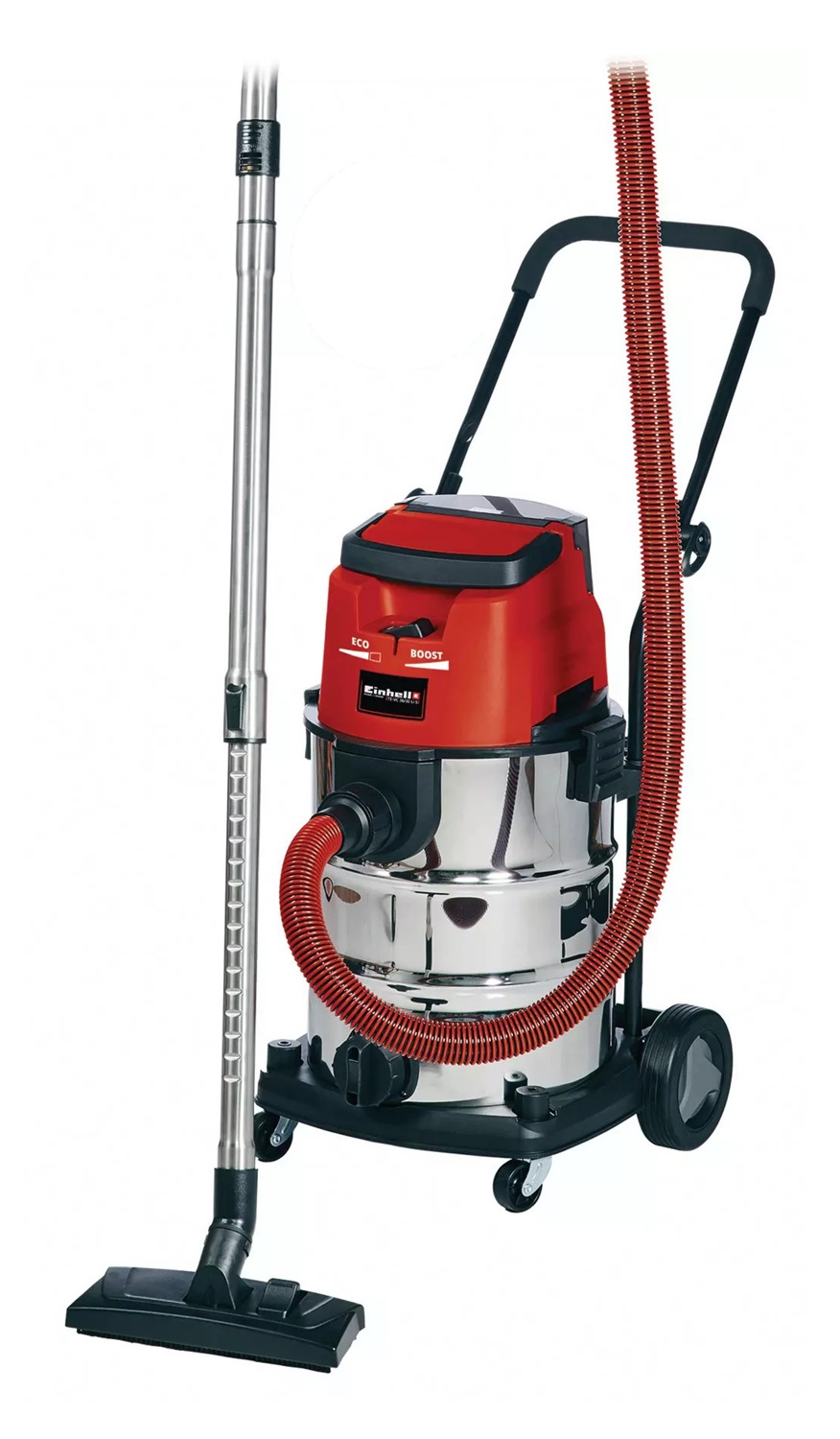 Einhell TE-VC 36/30 Li S-Solo Aspiratore a cilindro Secco e Bagnato 30 L a Batteria Power X-Change con Funzione Soffiatura