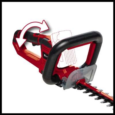 Einhell GE-CH 18/60 Li-Solo Tagliasiepi a batteria 18V con lama da 670 mm, distanza denti 22 mm, senza batterie e caricabatterie