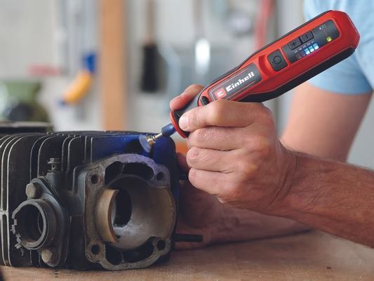 Einhell TE-MT 7,2 Li Smerigliatrice a Stelo/Incisore a Batteria - 7,2 V, 1,5 Ah, 5500-26000 giri/min, 51 Accessori Inclusi