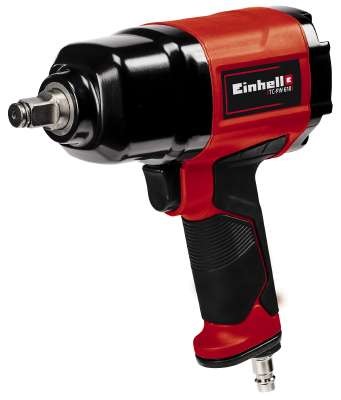 Einhell Avvitatore a Percussione Pneumatico TC-PW 610 - 610 Nm, 6.3 bar, 10 Accessori Inclusi