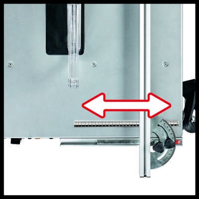 Einhell TC-TS 315 U Banco Sega 2000 W - Lama Ø315 mm, Inclinabile fino a 45°, Taglio Max 85 mm, Guida Parallela e Angolare