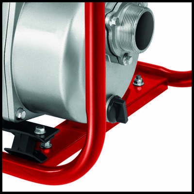 Einhell GE-PW 46 Motopompa Benzina 4 Tempi 4600 W - 6,3 HP, Portata Max 23000 L/h, Prevalenza 26 m, Altezza Aspirazione Max 6,5 m, Serbatoio Benzina 3,6 l