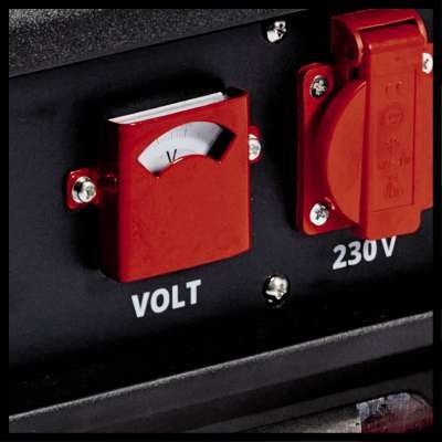 Einhell TC-PG 35/E5 Generatore di Corrente Carrellato a Benzina 3.1 kW Monofase con AVR