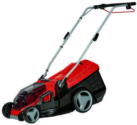 Einhell GE-CM 36/36 Li Tosaerba a Batteria 2x4,0 Ah, Tecnologia agli Ioni di Litio, Superficie Fino a 400 m²