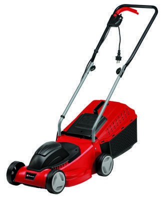 Einhell GC-EM 1032 Tagliaerba Elettrico 1000W con Larghezza di Taglio 32 cm, Regolazione Altezza di Taglio e Cesto di Raccolta 30L